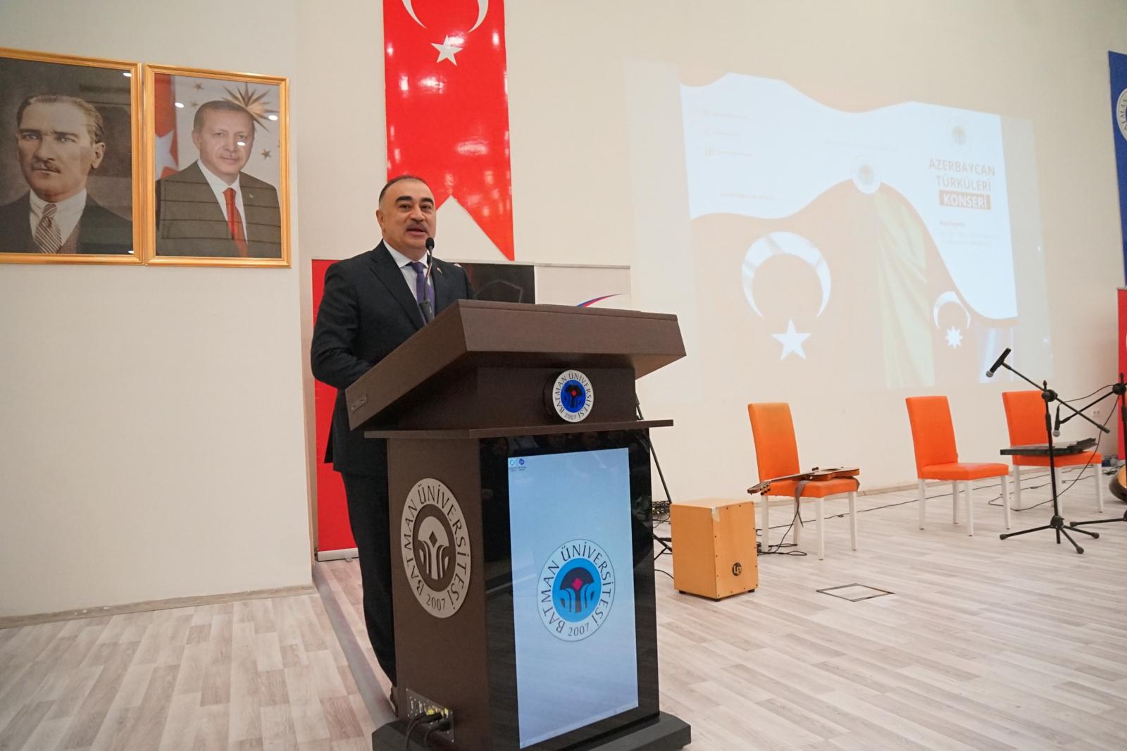 Azerbaycan Büyükelçisi Dr. Memmedov'dan Batman Üniversitesine Ziyaret (1)