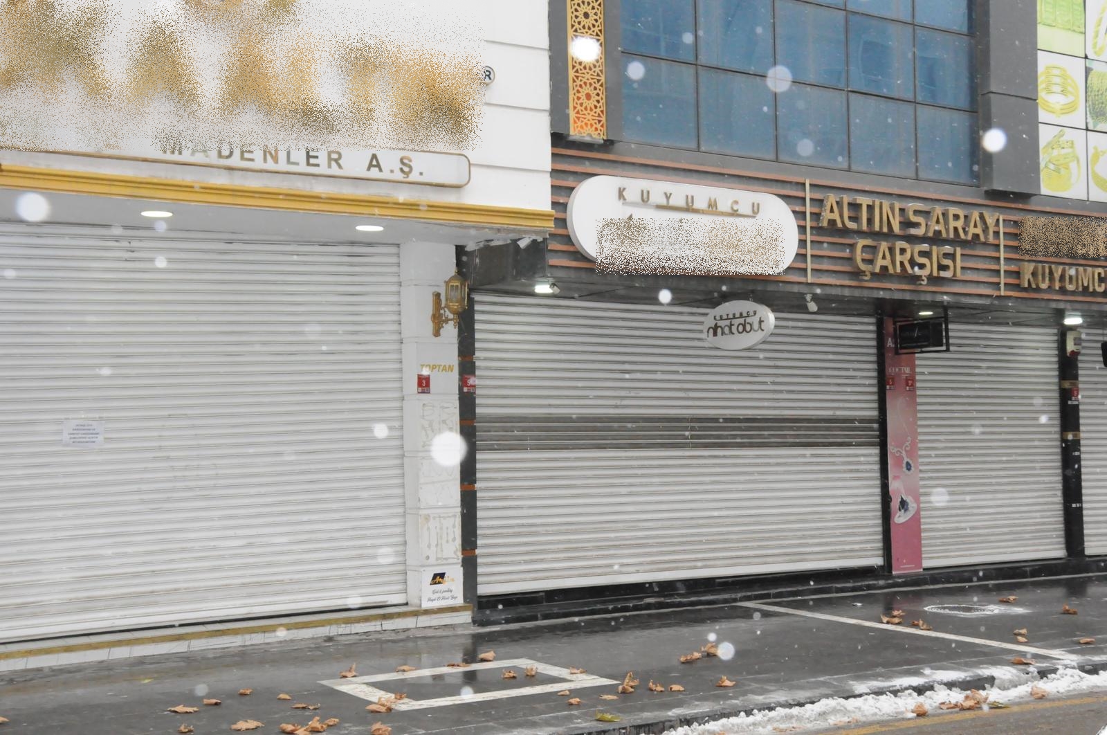 Batman’da Kuyumcular Bugün Kepenk Açmadı (2)