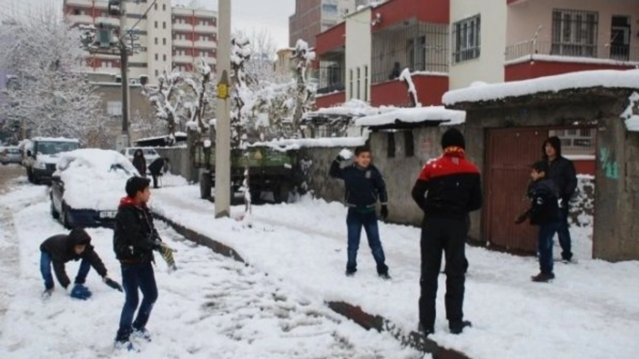 Çocuklara Müjdeli Haber Batman’a Kar Geliyor-1