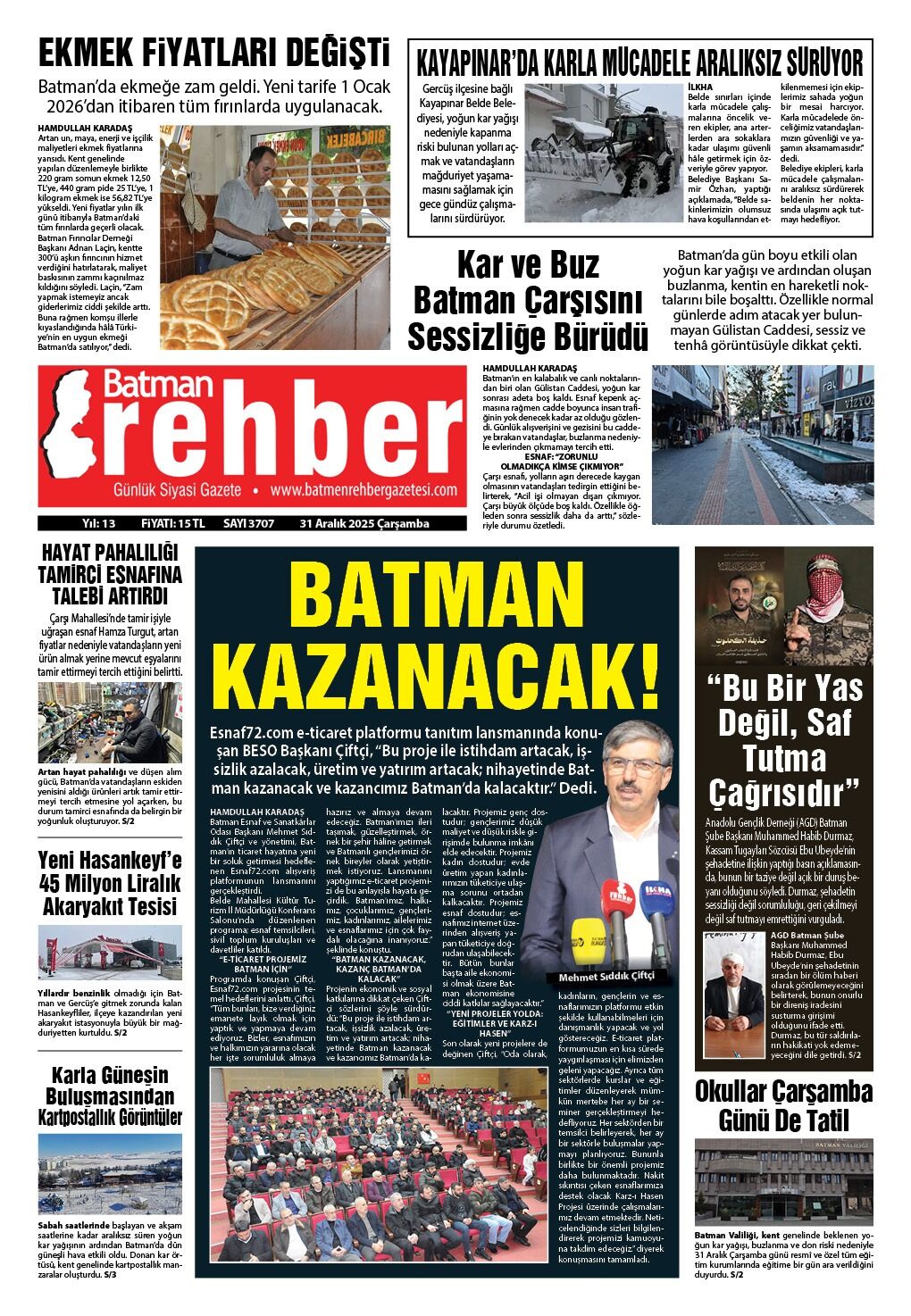31 Aralık