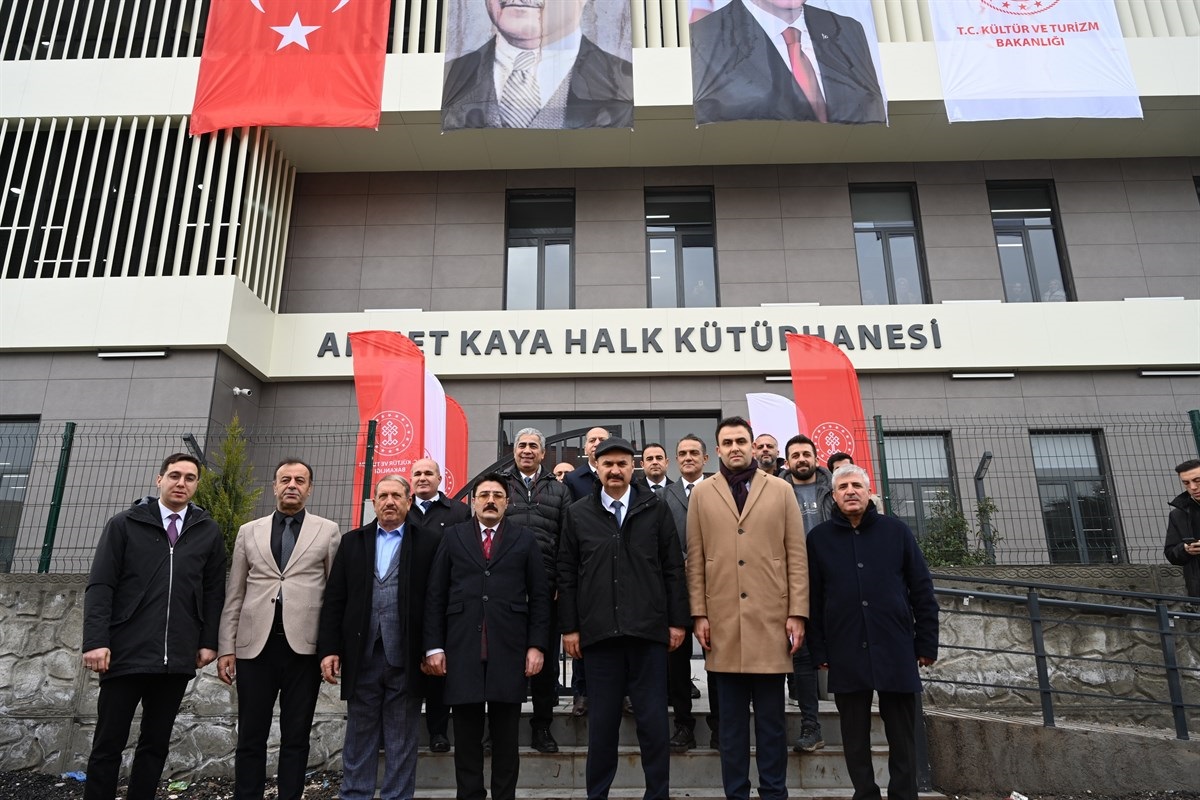 Ahmet Kaya Halk Kütüphanesi Açılış İçin Gün Sayıyor 3