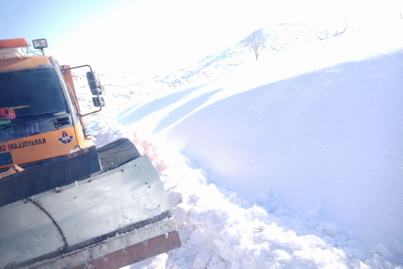 Batman’da Karla Mücadele4 Bin 793 Km Köy Yolu Açıldı
