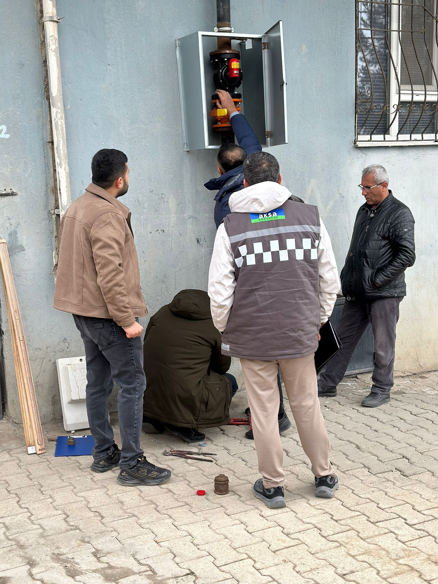 Gercüş’te Doğalgaz Dönemi! İlk Gaz Açımı Gerçekleştirildi (1)