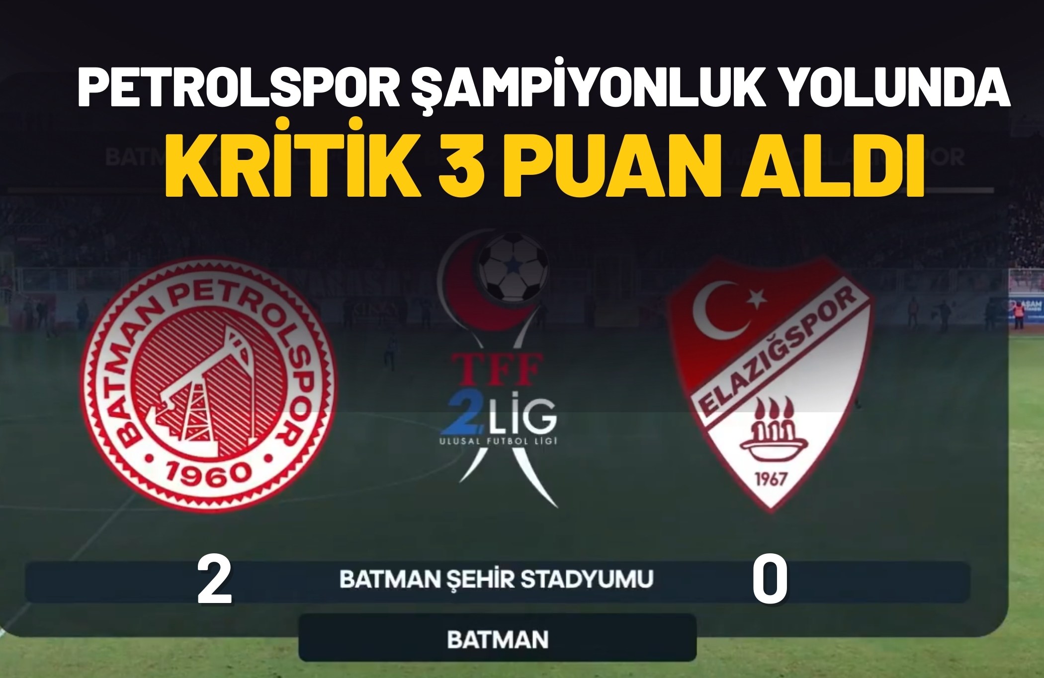 Petrolspor Şampiyonluk Yolunda Kritik 3 Puan Aldı