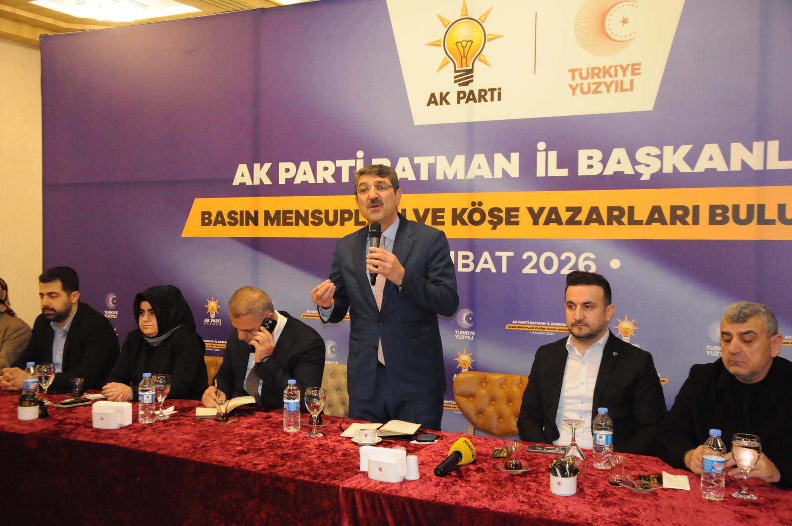 Nasıroğlu: Batman İçin Ulaşım ve Altyapı Yatırımlarını Planlı Şekilde Sürdürüyoruz