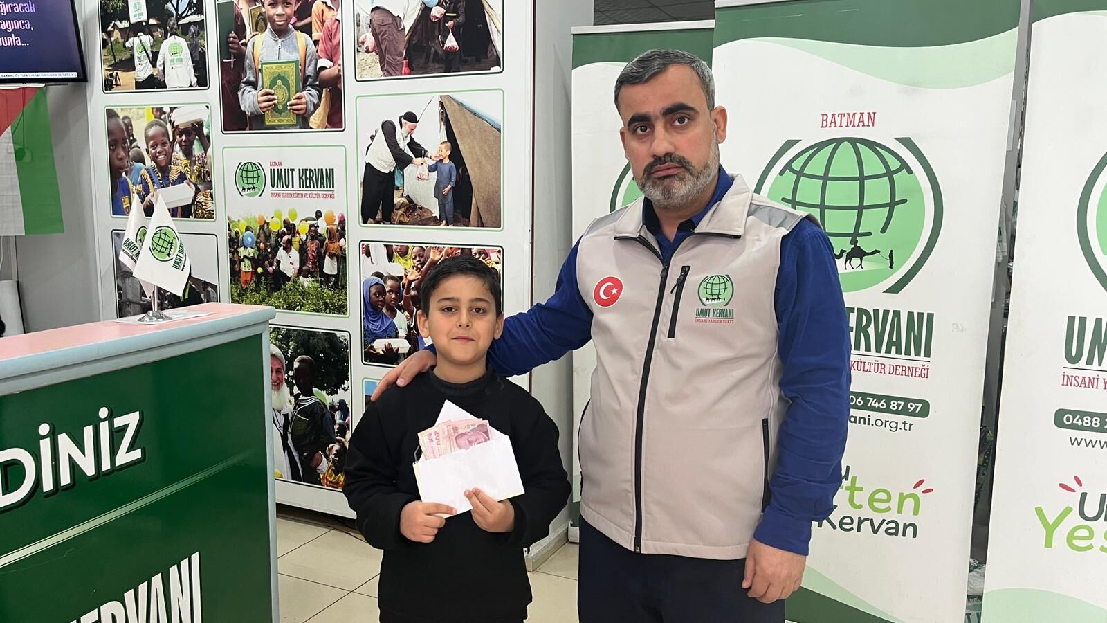 11 Yaşındaki Muhammed Eymen’den Gazze’ye Anlamlı Destek (2)