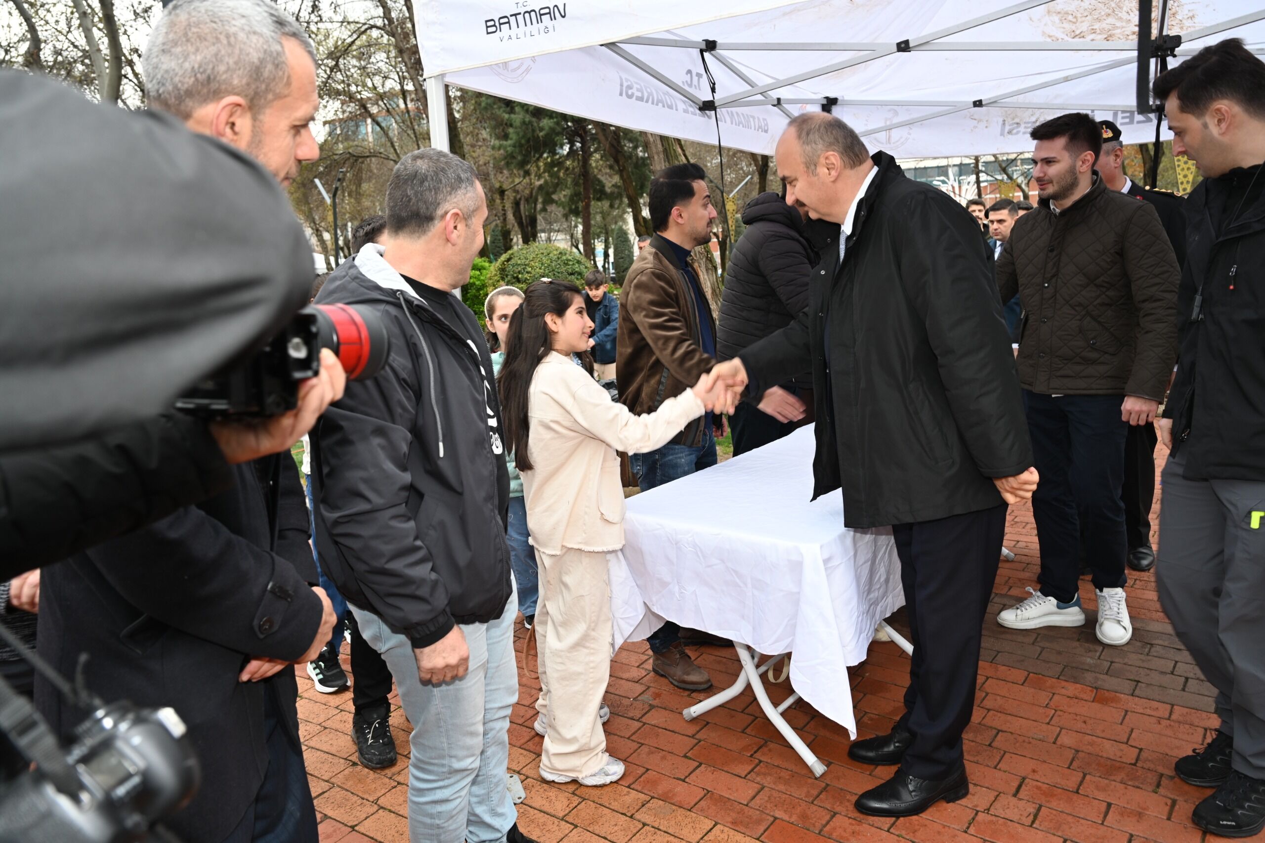 Atatürk Parkı’nda Bayramlaşma Töreni Düzenlendi (4)