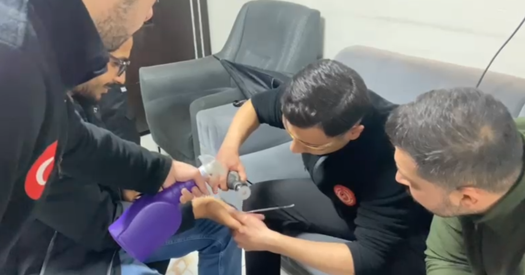 Batman İtfaiyesinden Yüzük Çıkarma Müdahalesi-1