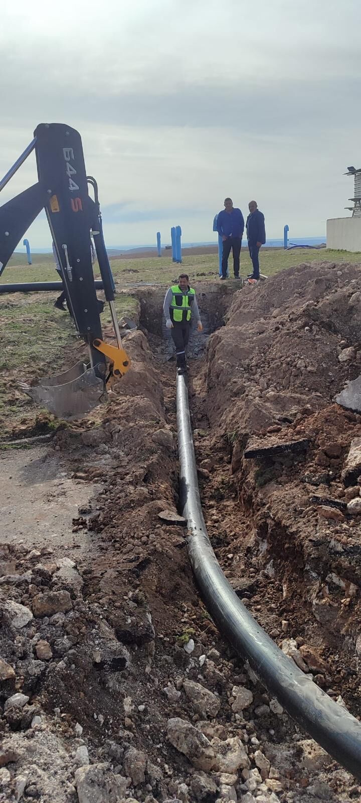 Batman’da 4 Bin 500 Metrelik Yeni İçme Suyu Hattı Hizmete Alındı (2)