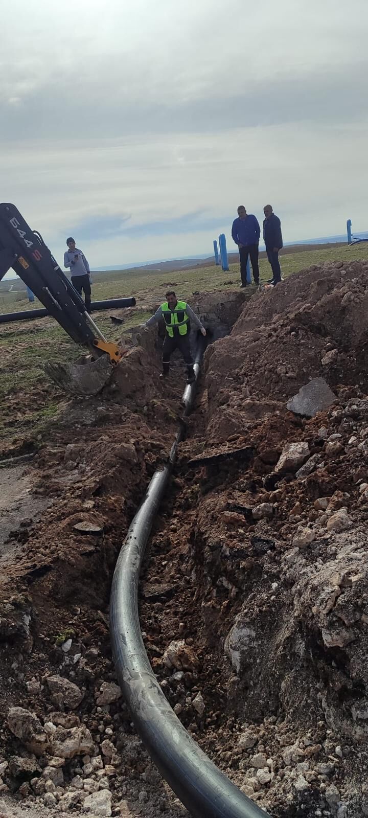 Batman’da 4 Bin 500 Metrelik Yeni İçme Suyu Hattı Hizmete Alındı (4)