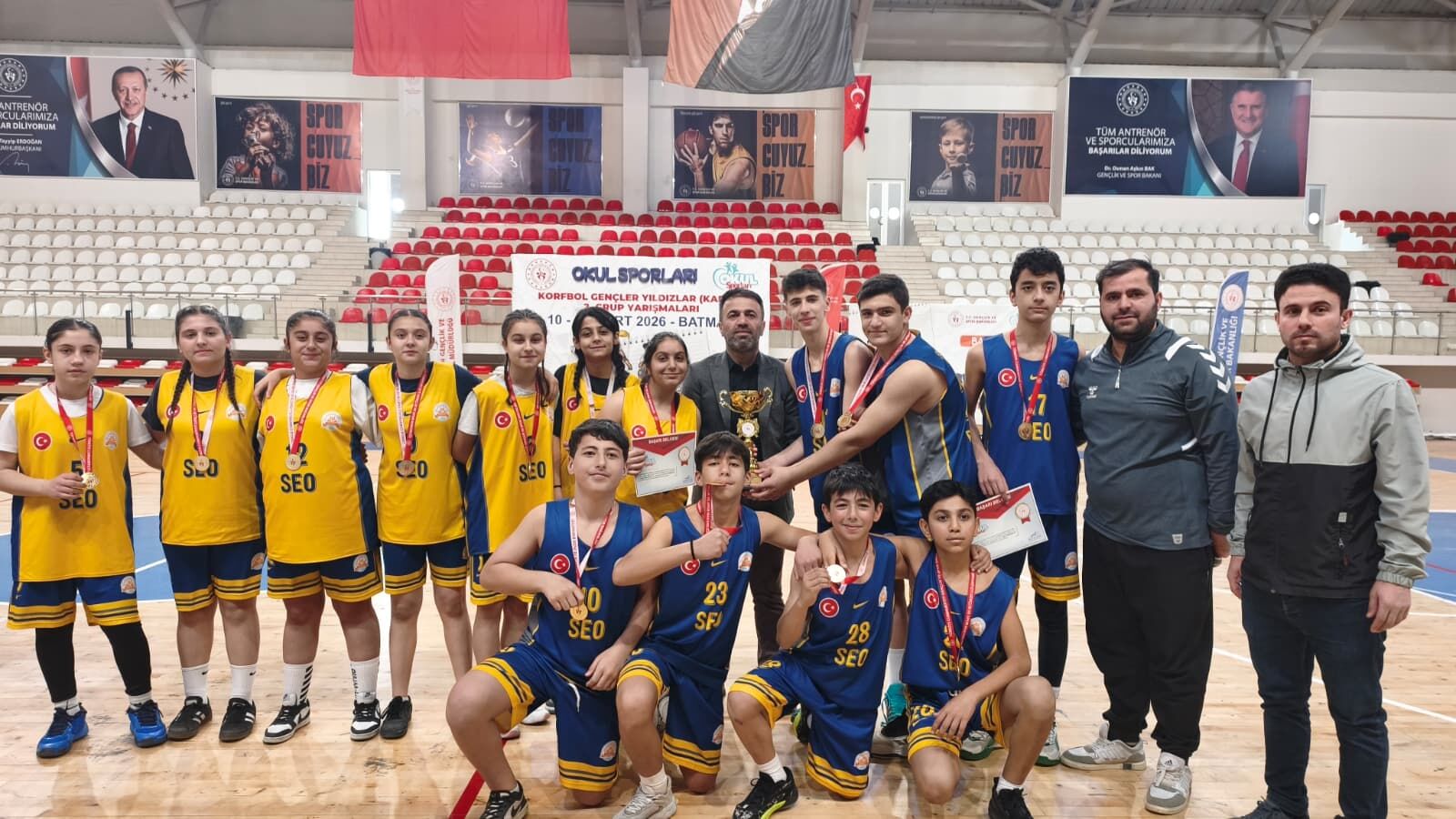 Batman’da Korfbol Bölge Şampiyonası Heyecanı Sona Erdi (6)