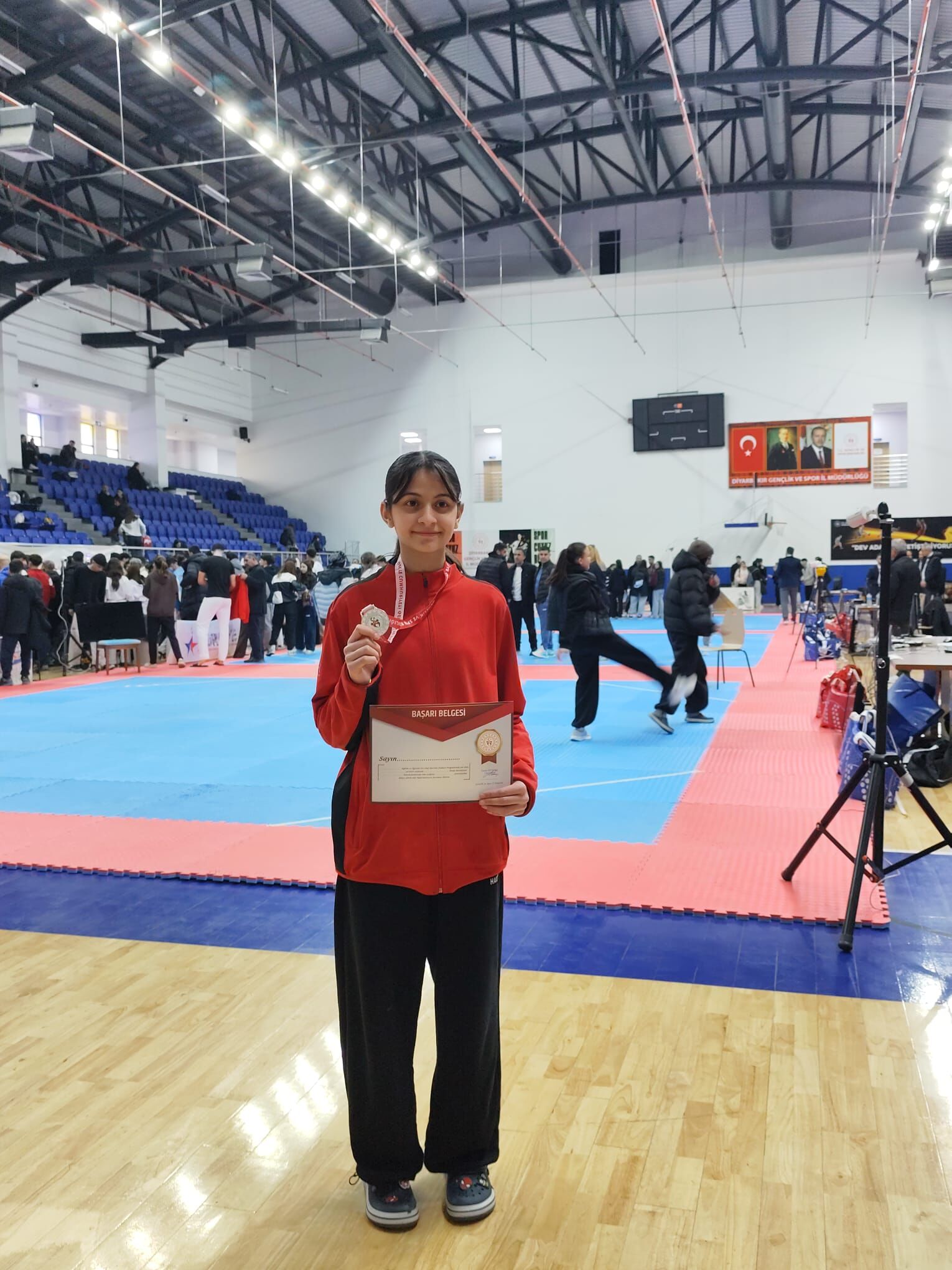 Batmanlı Belinay Kaya Taekwondo Türkiye Finallerine Gidiyor (2)
