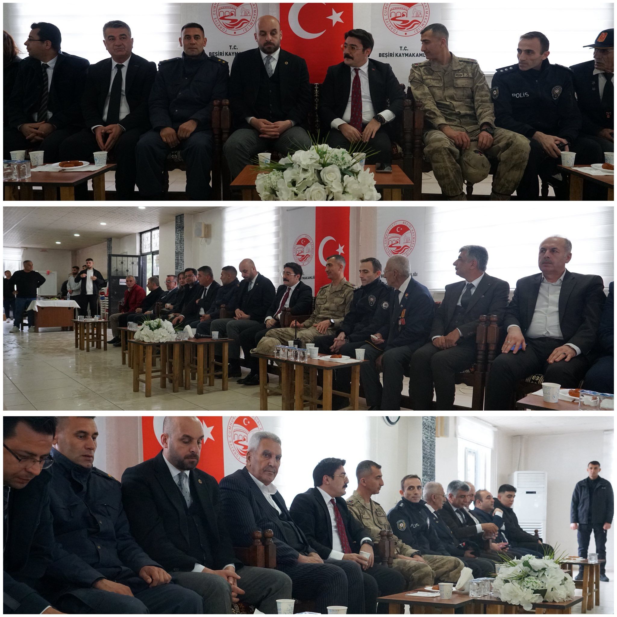 Beşiri’de Bayramlaşma Heyecanı Protokol Ve Vatandaşlar Bir Araya Geldi (1)