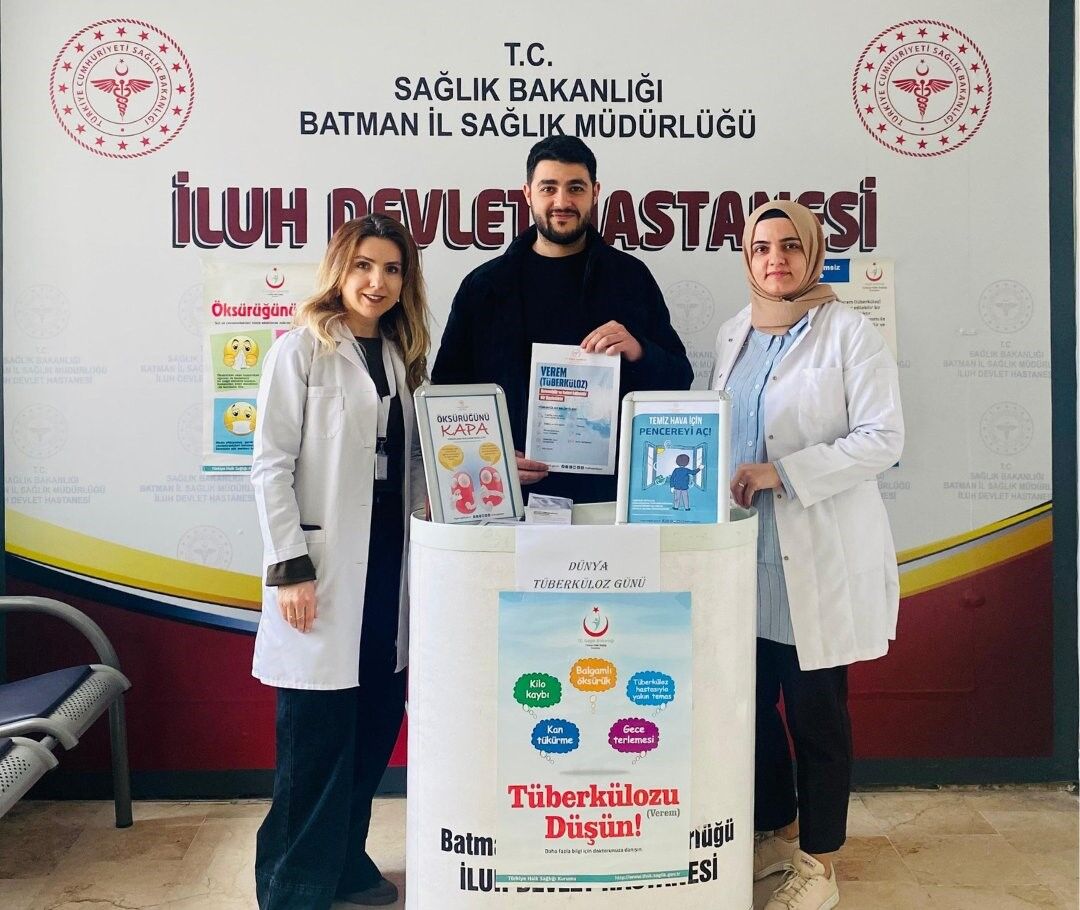 Dünya Tüberküloz Günü’nde Batman’da Farkındalık Standıerken Tanı Hayat Kurtarır (2)