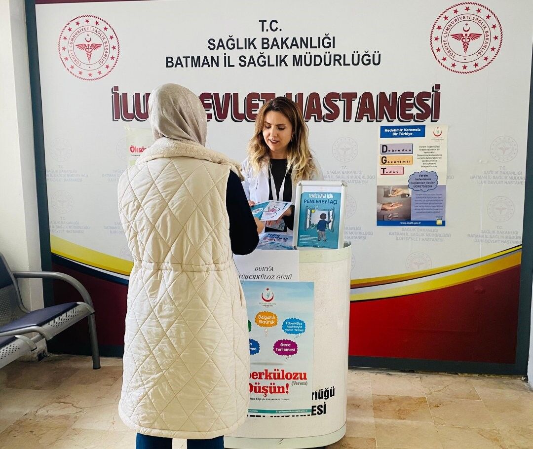 Dünya Tüberküloz Günü’nde Batman’da Farkındalık Standıerken Tanı Hayat Kurtarır (4)