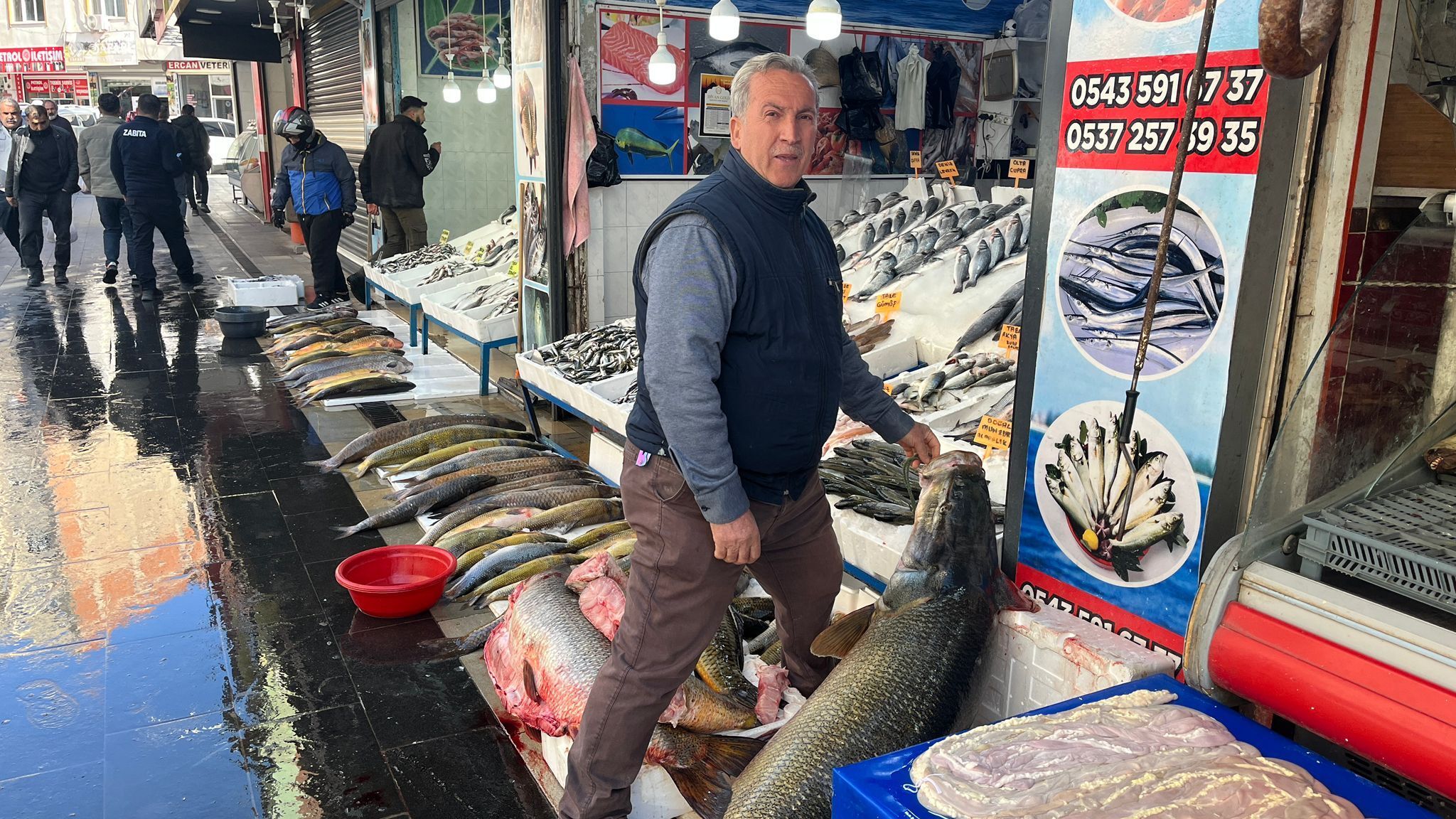 Keban'ın 135 Kiloluk Dev Turnası Tezgaha İndi