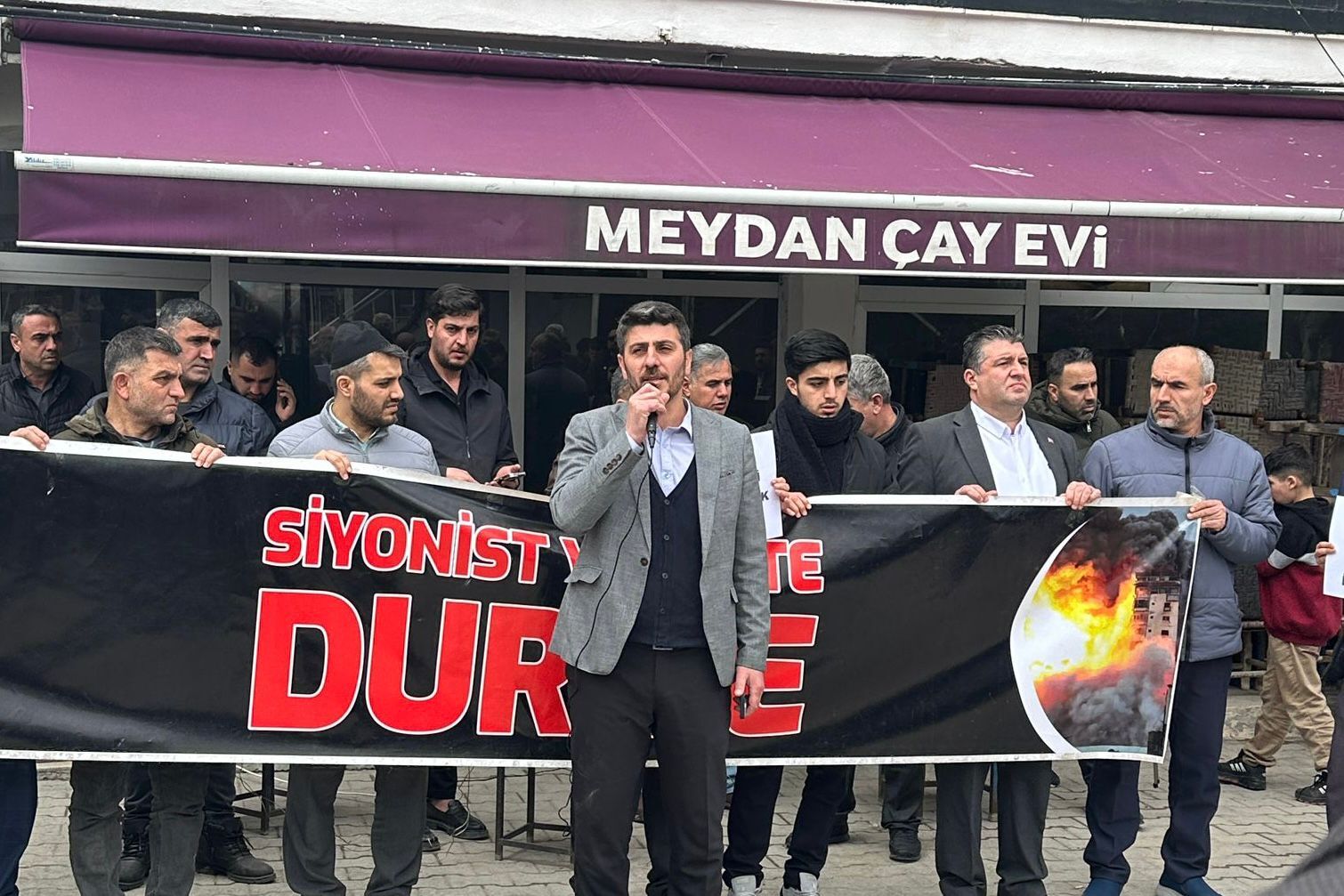 Sason’da Siyonizm Protestosu “Zulme Karşı Sessizlik Suça Ortaklıktır” (1)