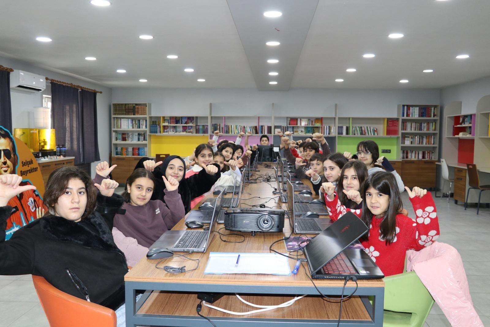 Tügva Batman İcathane’de 200 Öğrenci Geleceğin Teknolojisini Öğreniyor (2)