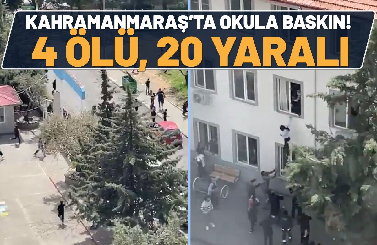 SON DAKİKA: Kahramanmaraş’ta Okula Kanlı Baskın! 4 Ölü, 20 Yaralı
