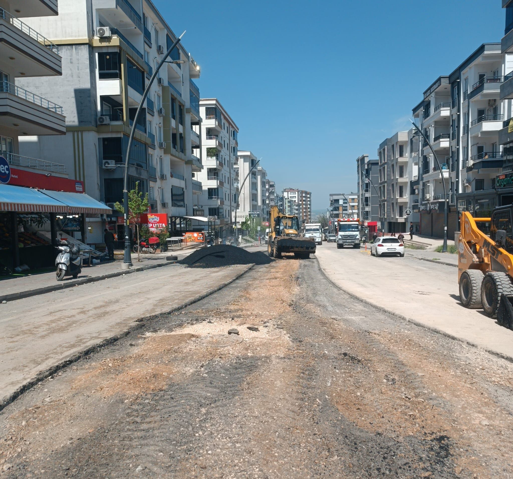 Ataullah Hamidi Caddesi’ne 500 Ton Asfalt Serildi (3)
