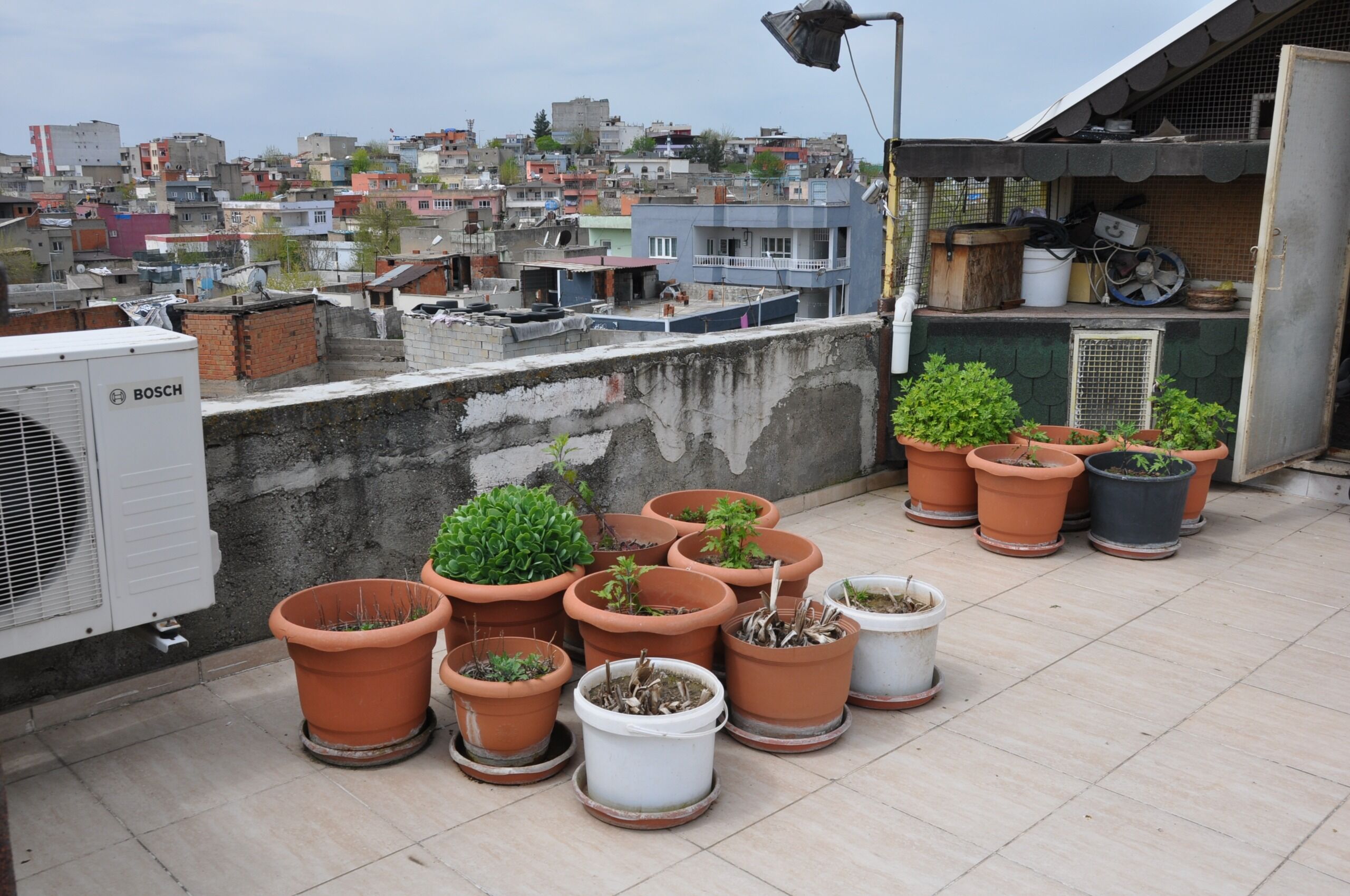 Batmanlı Naim Usta Terasında Doğayla İç İçe Yaşam Kurdu (1)