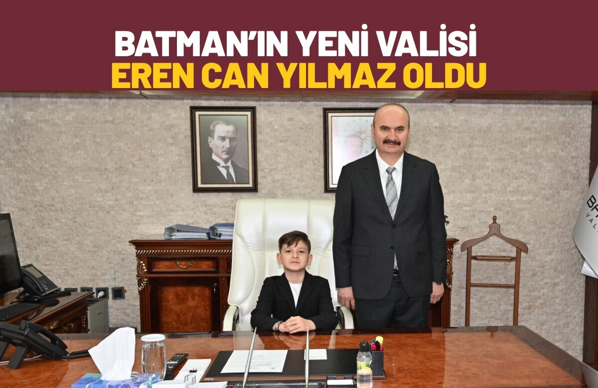Batman’ın Yeni Valisi Eren Can Yılmaz Oldu