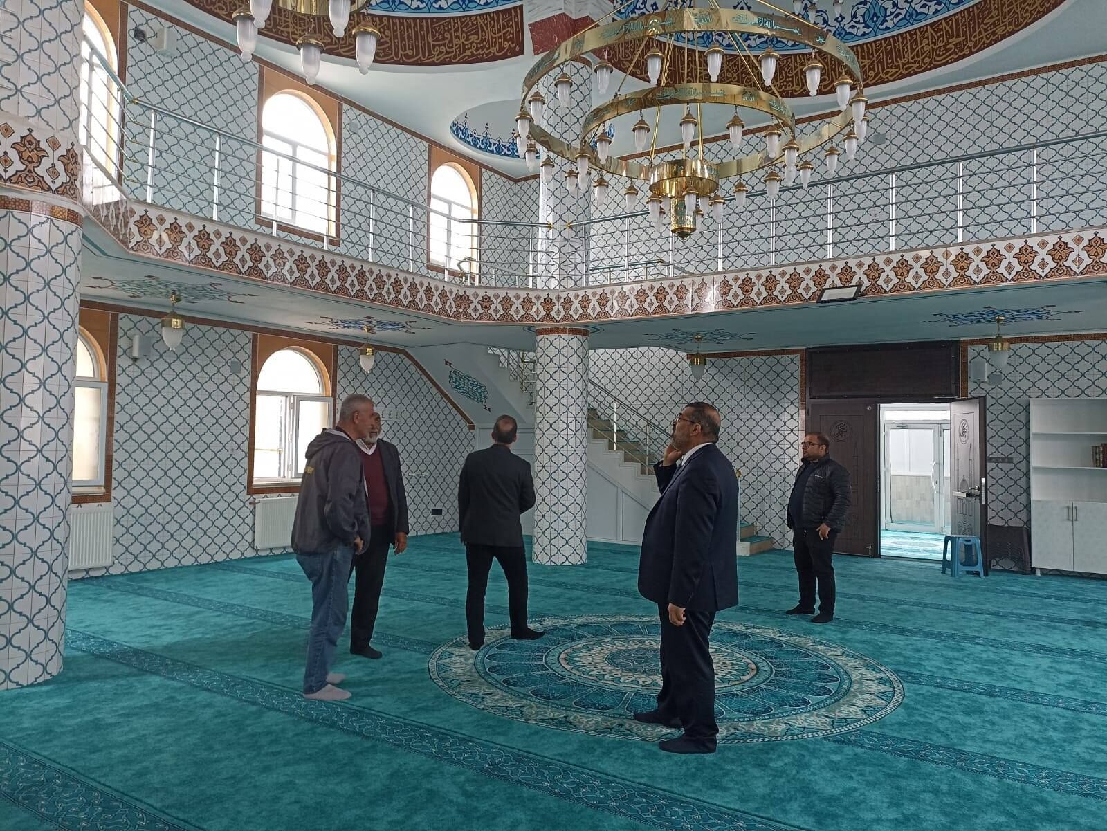 Müftü Durmuş’tan Mahmudiye Camii İnşaatına Yerinde İnceleme (2)