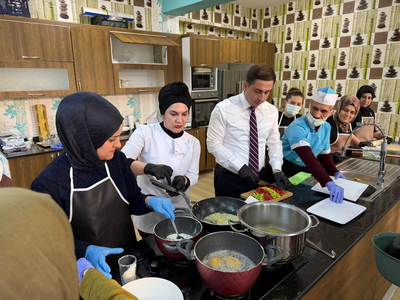 Sason’da İstihdam Seferberliği Masterchef Adayları Mutfakta (1)