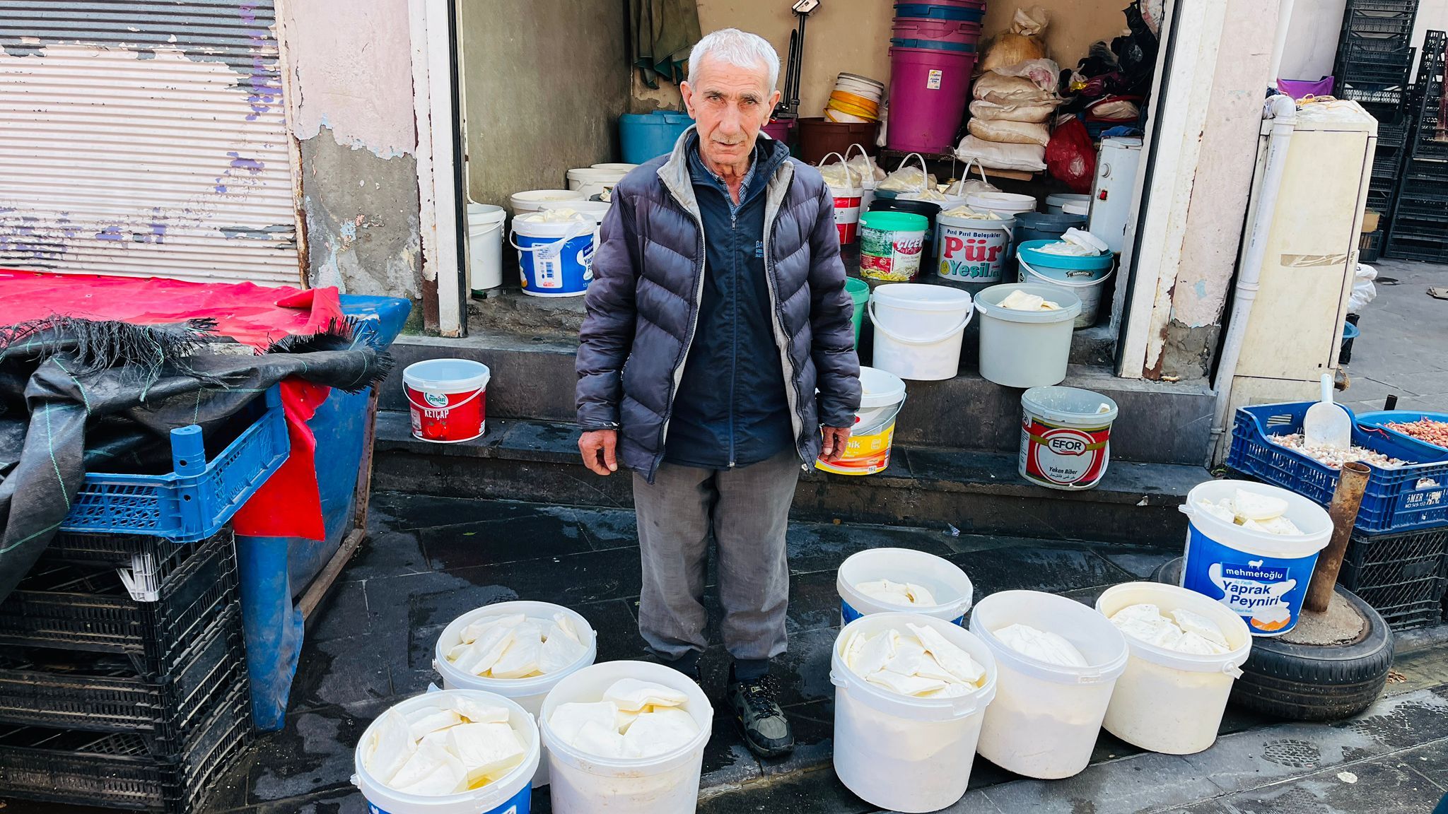 Silvan Ile Muş Dağlarından Gelen Yeni Mahsul Peynir Batman Tezgâhlarında (1)