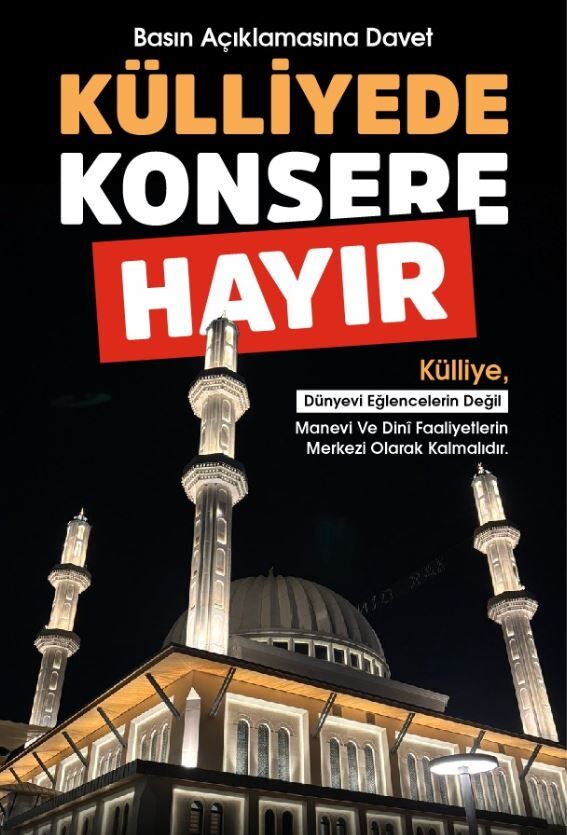 Stk’lar Külliyede Konsere Hayır Demek İçin Atatürk Parkı’nda Bir Araya Geliyor (2)