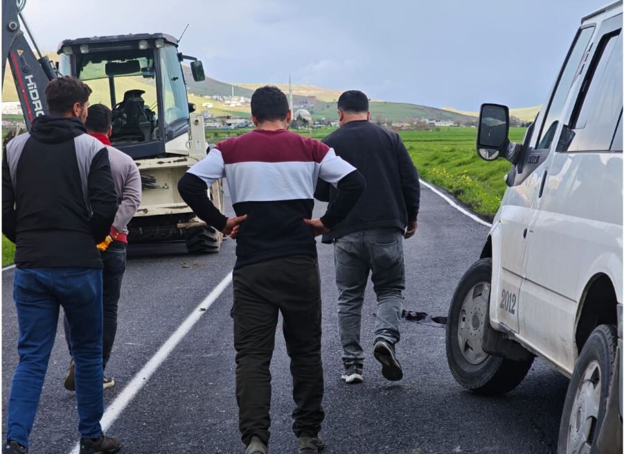 Sürücünün Merhameti Kazayla Sonuçlandı (2)