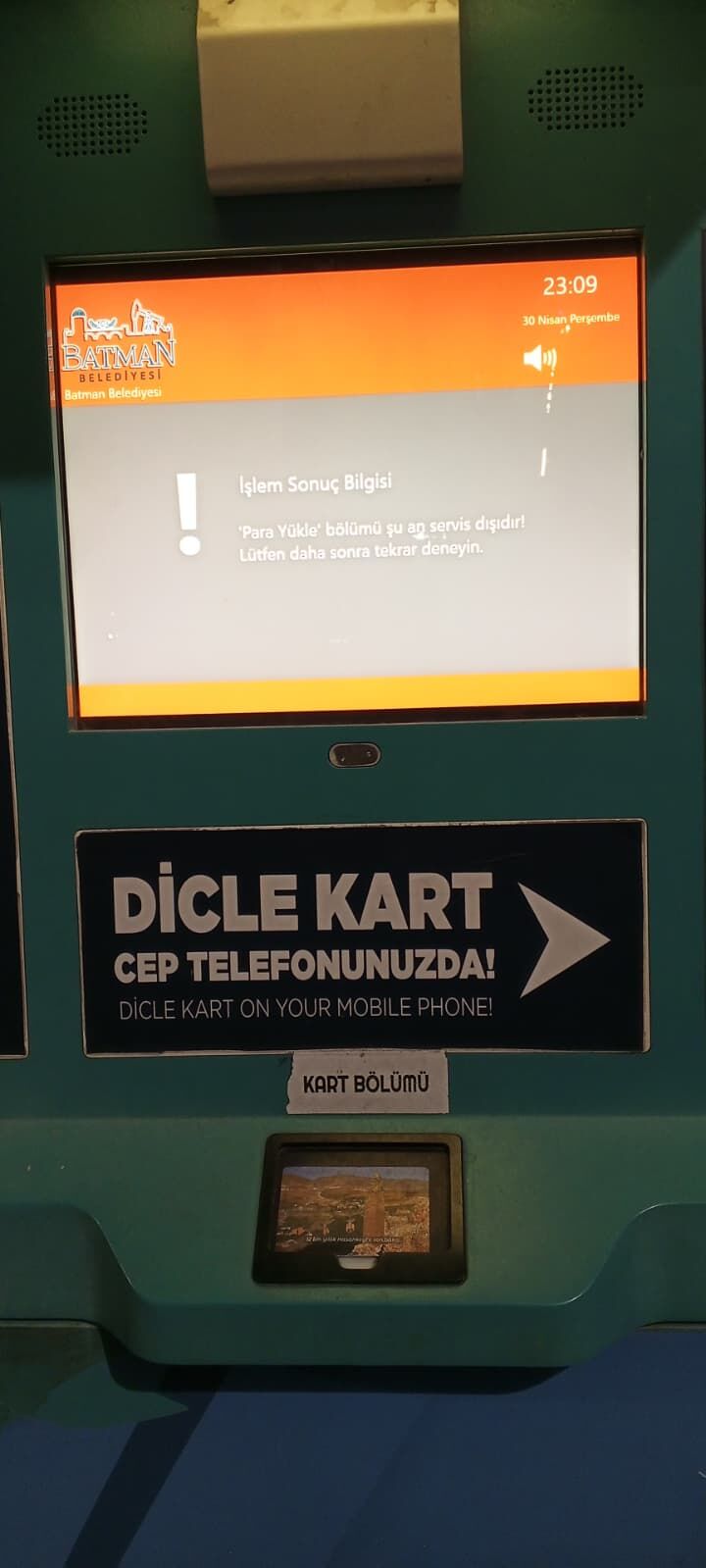 Dicle Kart Dolum Cihazları 'Servis Dışı' Vatandaşlar Mağdur! (3)