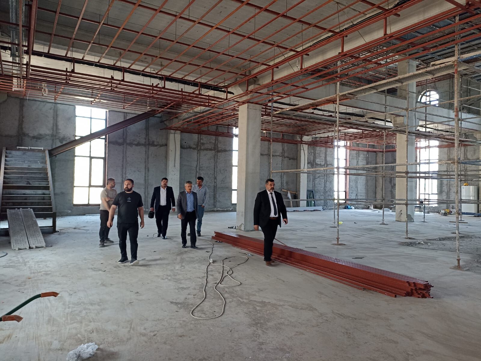 Osb’de Yükselen Cami İnşaatına Müftü Durmuş’tan Yerinde İnceleme (2)