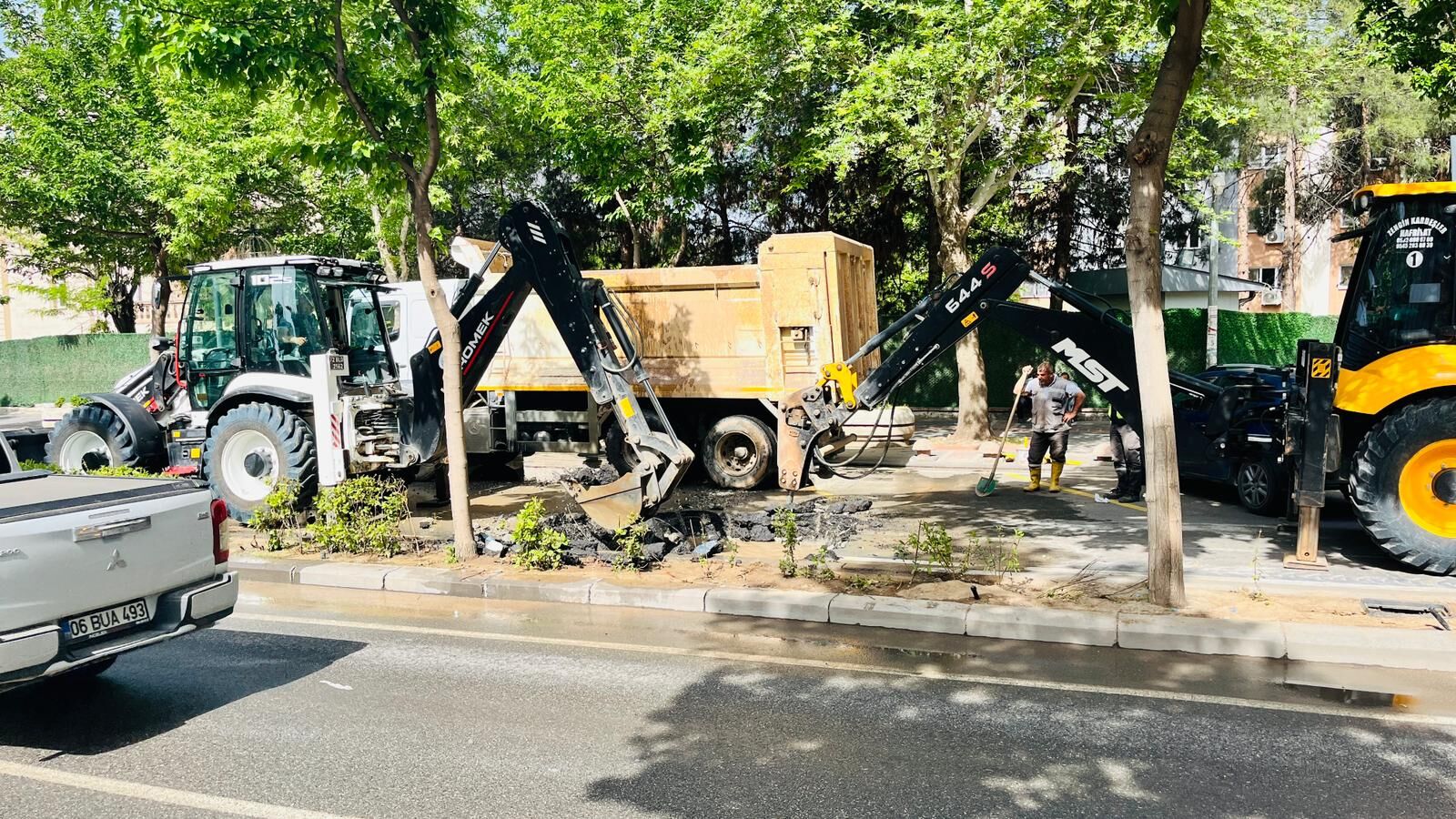 Su Kesintisine Dikkat Esentepe Hattında Arıza Müdahalesi (3)