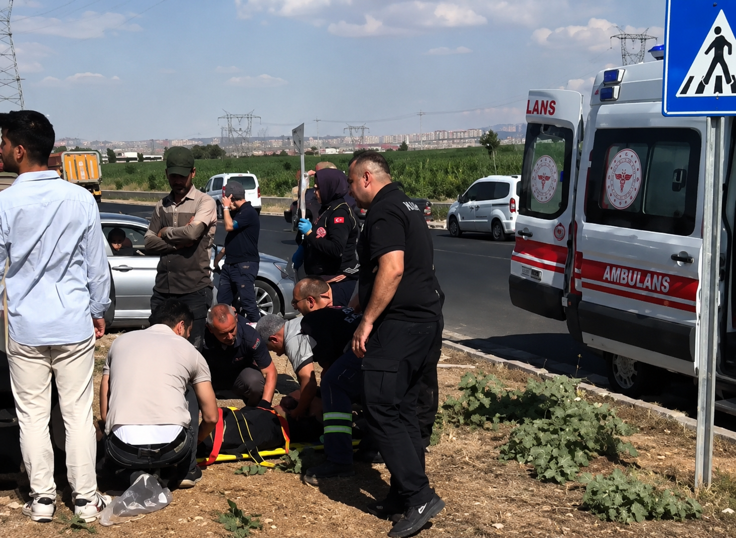 Batman Çevre Yolunda Feci Kaza 12 Kişi Yaralandı (2)