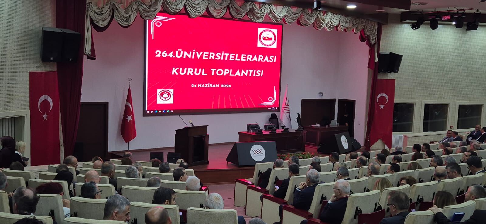 Batman Üniversitesi Rektörü Prof. Dr. Demir, 264. Üak Toplantısı’na Katıldı (1)