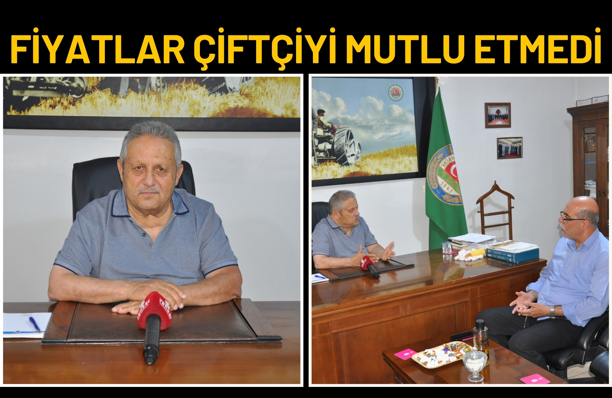 Fiyatlar Çiftçiyi Mutlu Etmedi