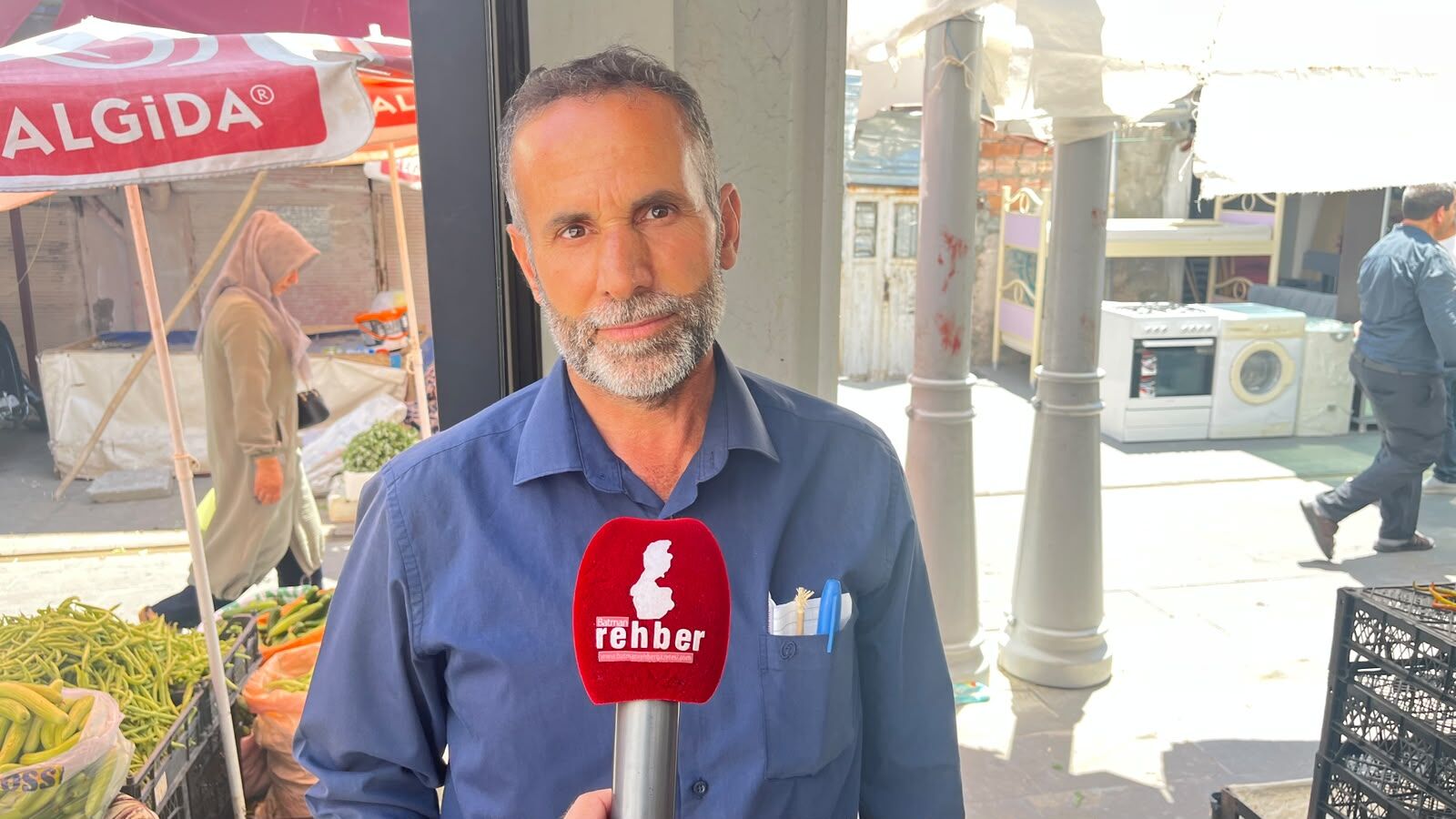 Alo Tevşo Pazarı'nda Taze Fasulye Sezonu Başladı (1)