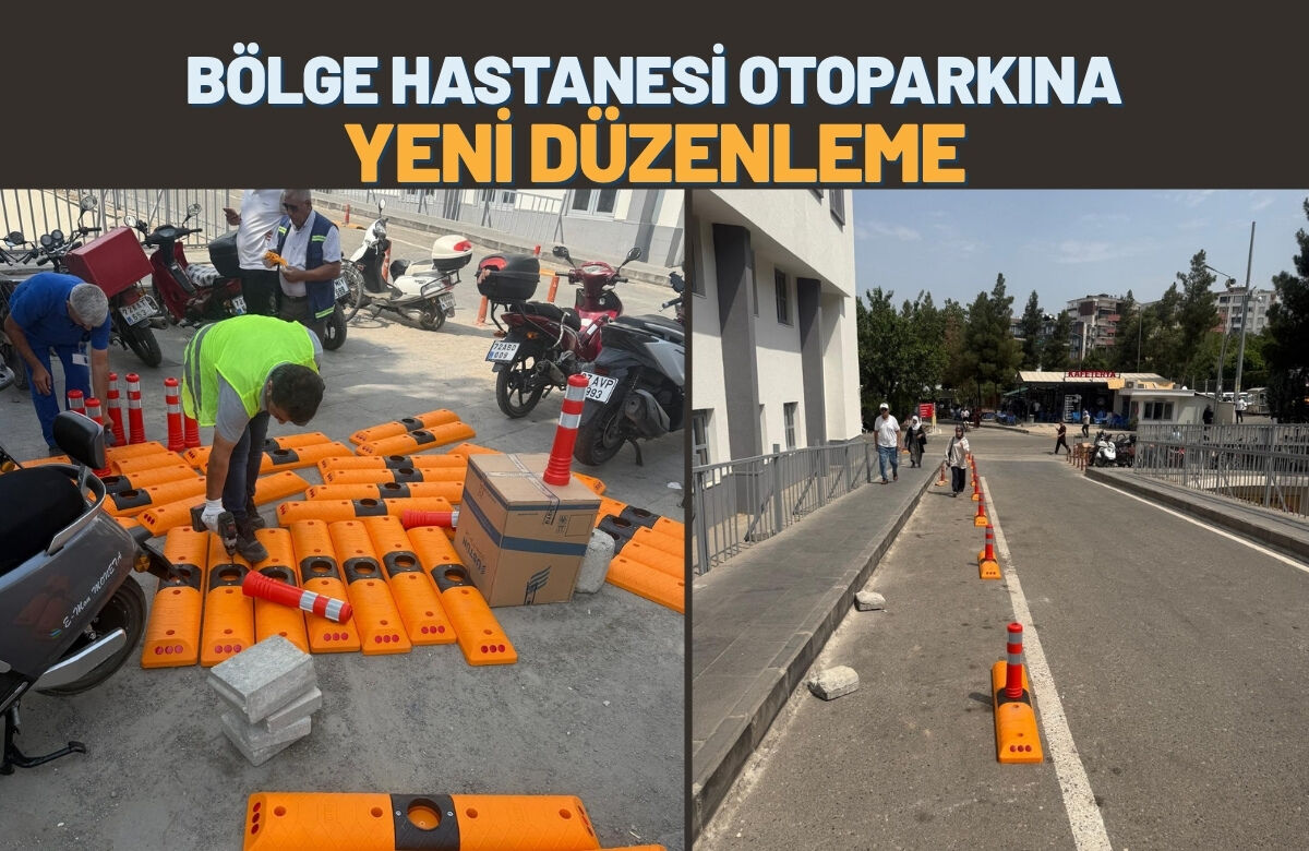 Batman Bölge Hastanesi Otoparkına Yeni Düzenleme
