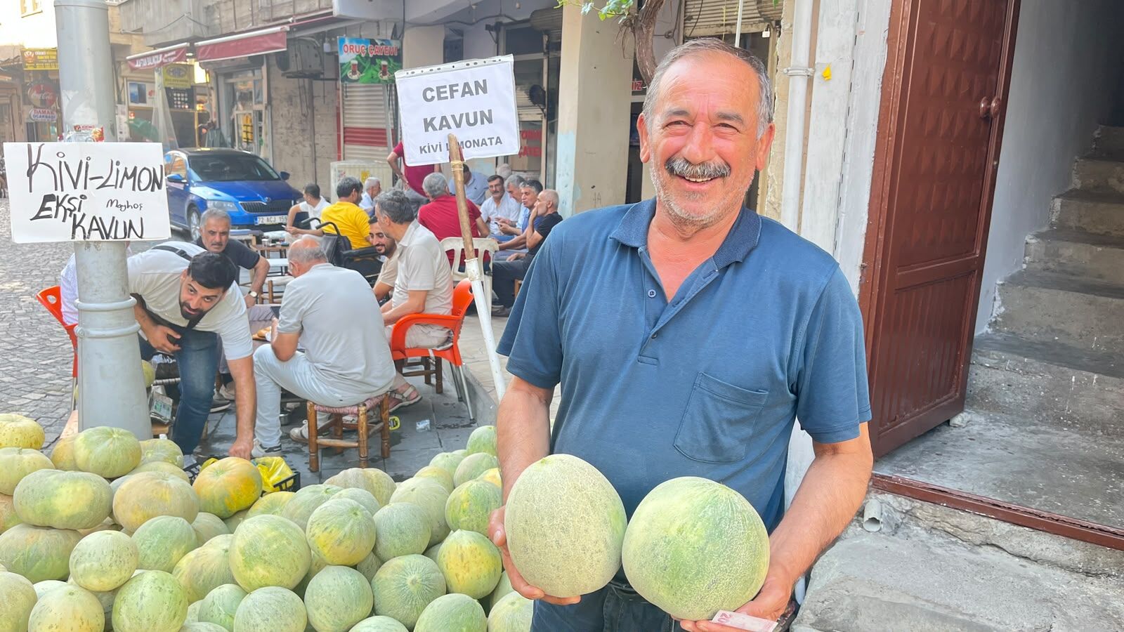 Batman'da Cefan Ve Akuba Kavunu Tezgâhlardaki Yerini Aldı (3)