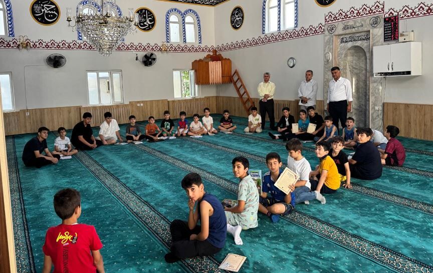 Batman'da Yaz Kur'an Kursları Başladı Camiler Çocuklarla Şenlendi! (3)