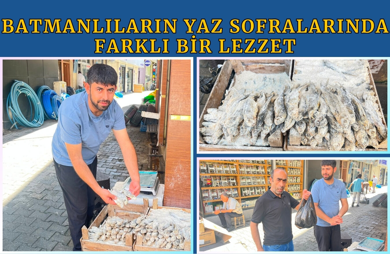 Batmanlıların Yaz Sofralarında Farklı Bir Lezzet