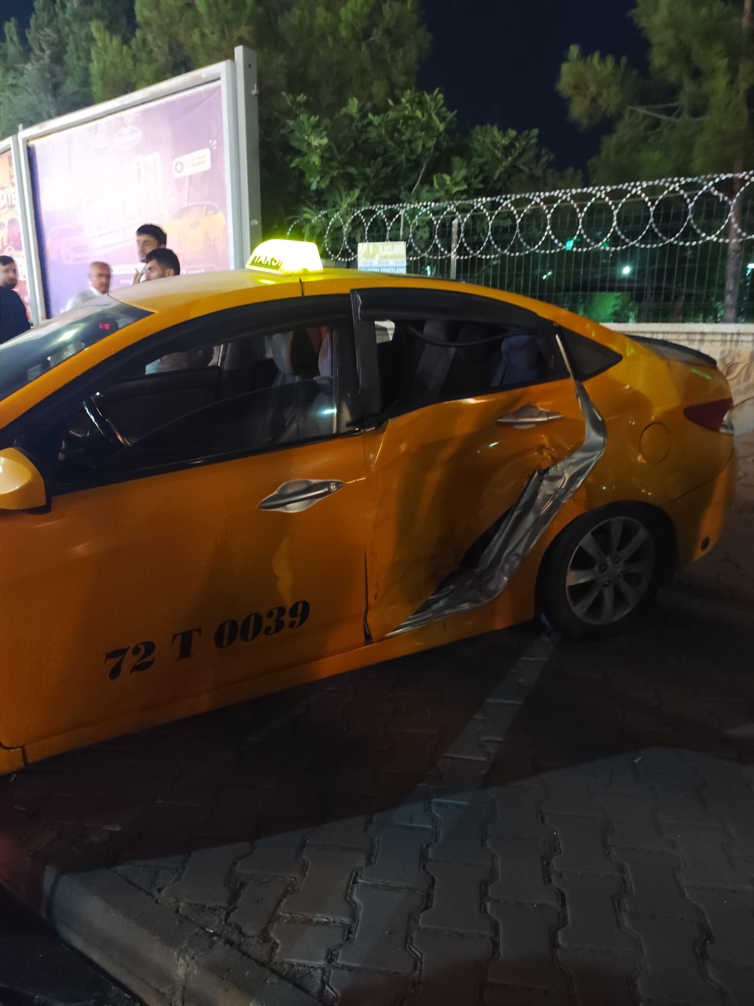 Çamlıtepe’de Trafik Kazası 2 Yaralı (1)