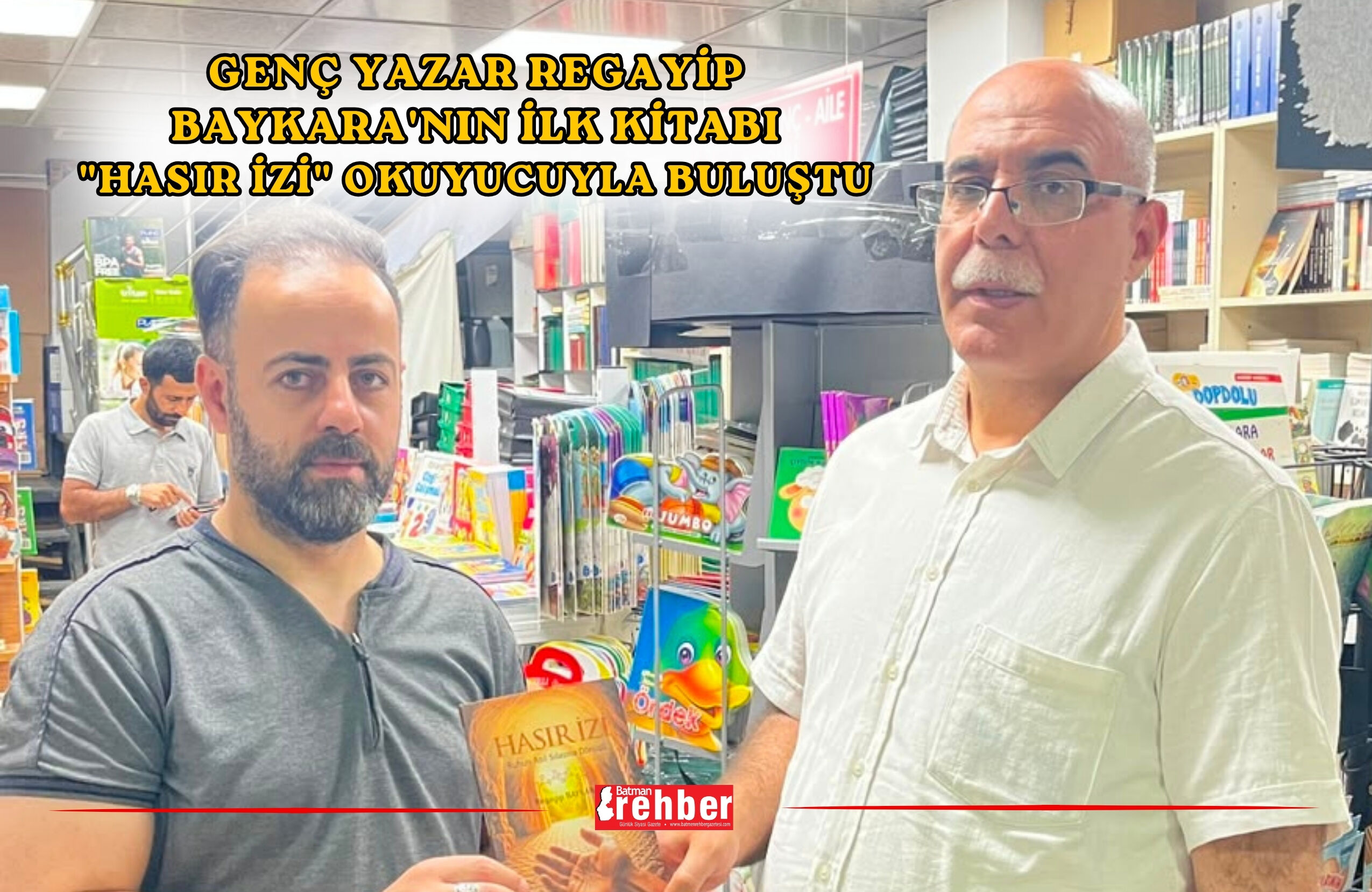 Genç Yazar Regayıp Baykara'nın İlk Kitabı "Hasır İzi" Okuyucuyla Buluştu