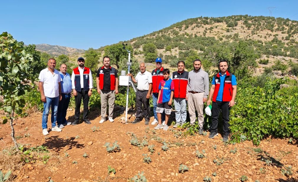Gercüşlü Üreticiye Dijital Kalkan Bağ Ve Antepfıstığında 'Erken Uyarı' Dönemi Başladı (2)