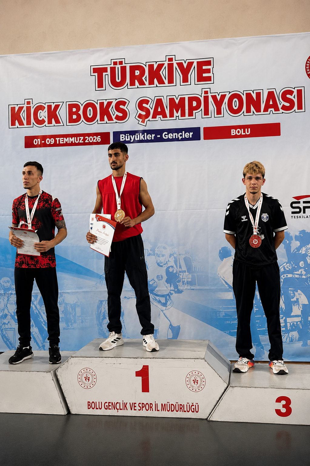 Kick Boksta Batmanlı Serhat Tunç Türkiye Şampiyonu Oldu (2)