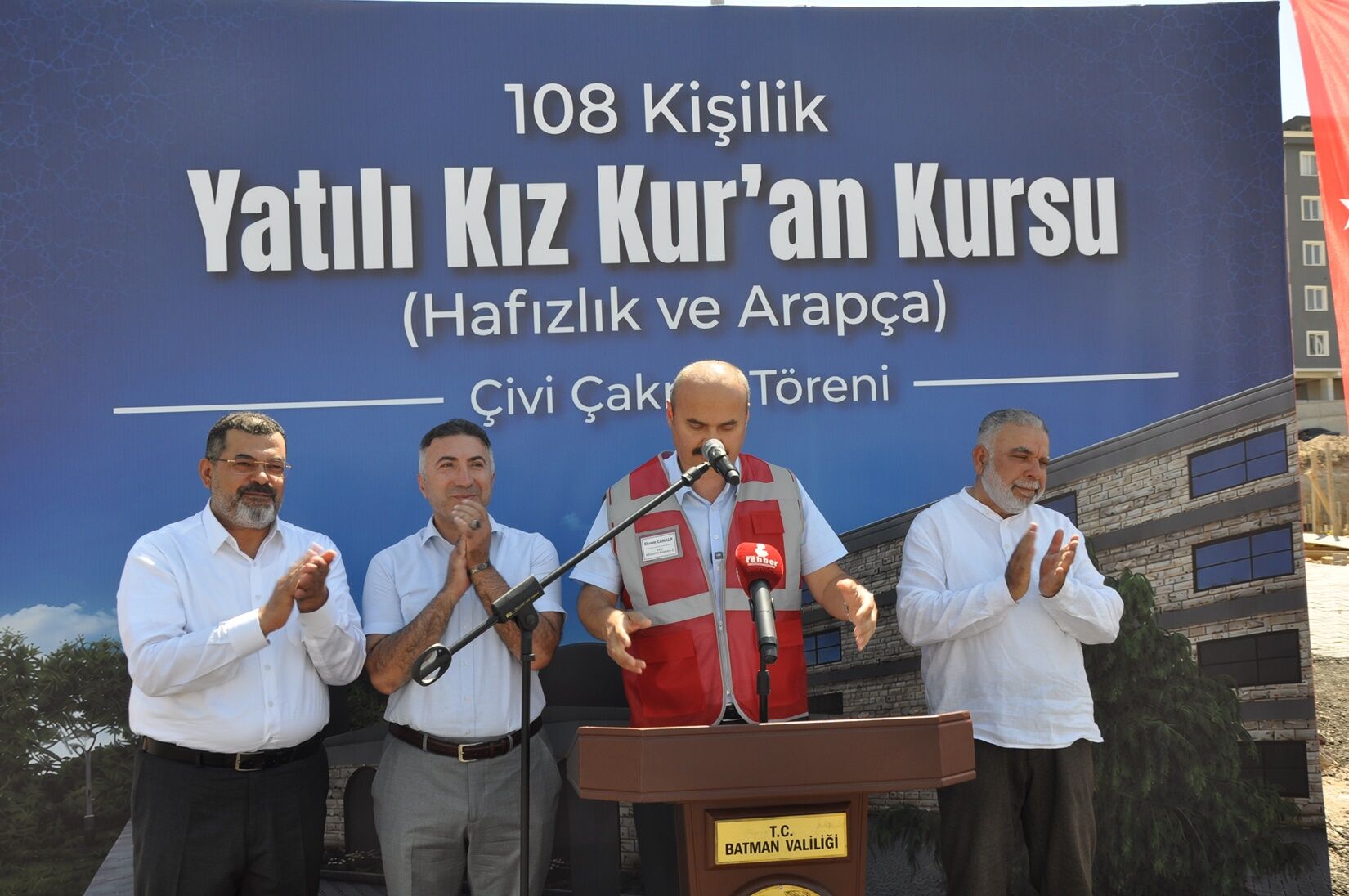 108 Kişilik Yatılı Kız Kur’an Kursunun Temeli Atıldı 6