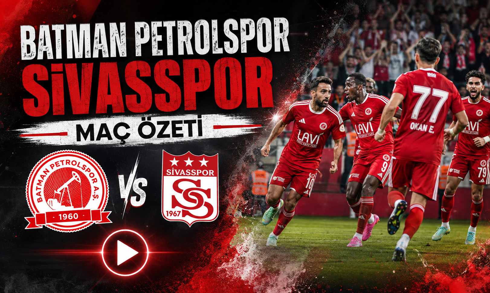 Batman Petrolspor - Sivasspor | Maç Özeti | Trendyol 1. Lig