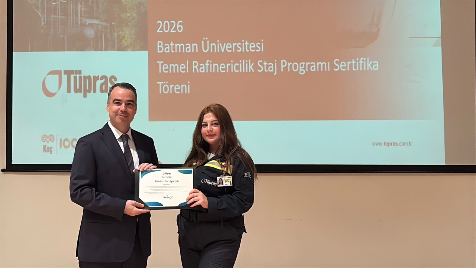 Batman’da 16 Öğrenci Temel Rafinericilik Stajını Tamamladı (1)
