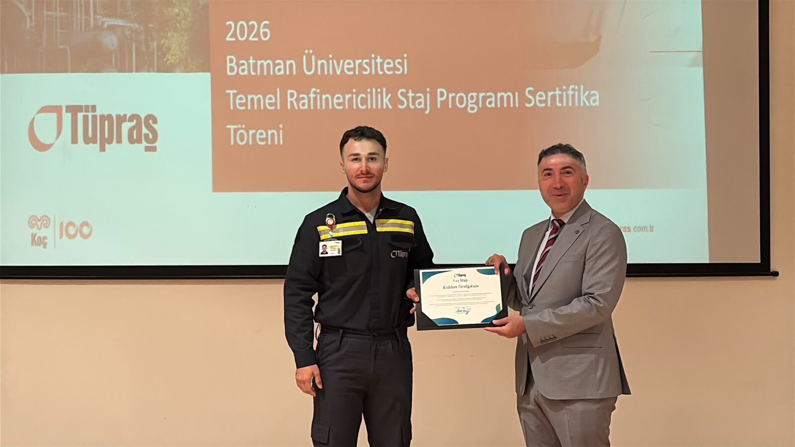 Batman’da 16 Öğrenci Temel Rafinericilik Stajını Tamamladı (5)